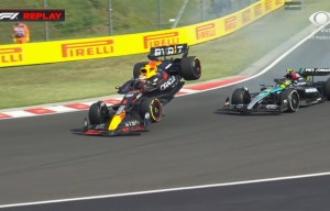 Verstappen has crude response to critics after Hamilton crash and tense radio messages